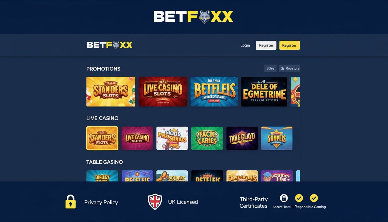 Betfoxx Login Official — A Clear Guide to Crypto Deposits at Betfoxx Casino (UK Players)